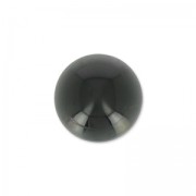 Round cabochon  6mm Black Onyx x1