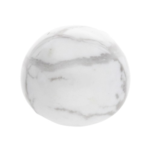 Round cabochon 6mm Howlite x1