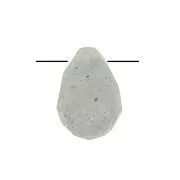 Faceted drop 6x9mm Labradorite x1