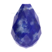 Faceted drop 6x9mm Lapis Lazuli x1