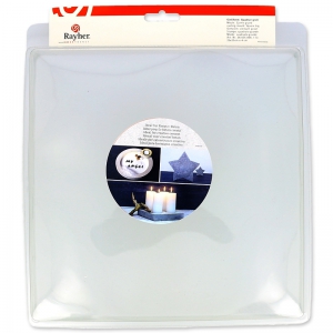 Mold for creative cement 25x25 cm square