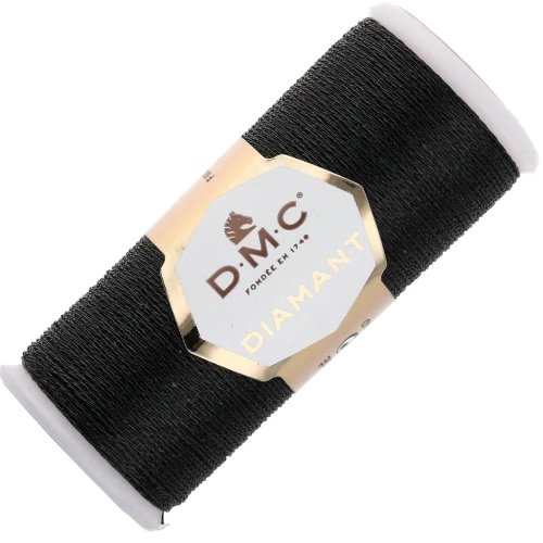 Embroidery thread DMC Diamant Black (D310) x35m