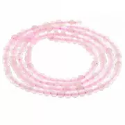2mm Round Gemstone Beads - Rose Quartz x38cm