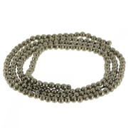 2mm round gemstone beads - Pyrite x38cm|raw }}