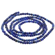2mm round gemstone beads - Lapis Lazuli x38cm