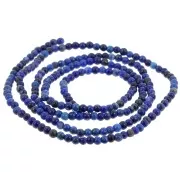 2mm round gemstone beads - Lapis Lazuli x38cm