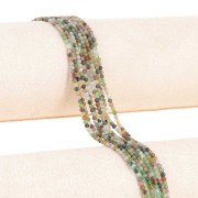 Round beads 2.4mm gemstone - Indian Agate x38cm