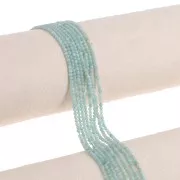 Round beads 2mm gemstone - Amazonite x38cm