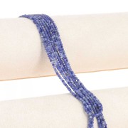 Round faceted gemstone beads 2.4 mm - Sodalite x39cm