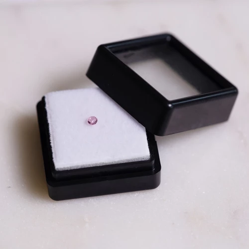 Round Pink Tourmaline - 2.5 mm - 0.08 cts