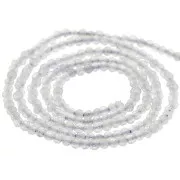 Round Faceted 2mm Gemstone Beads - Labradorite x38cm