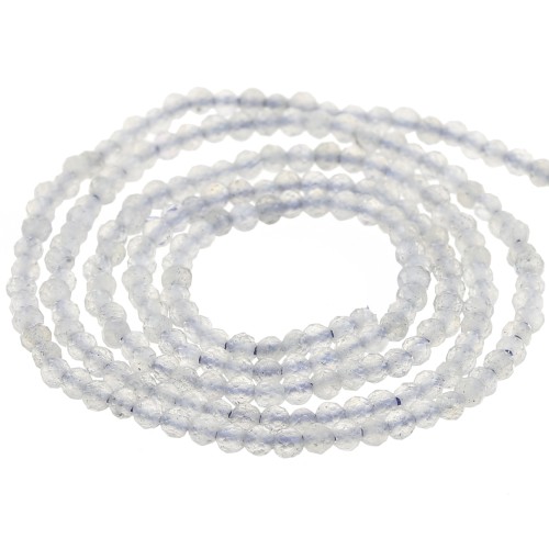 Round Faceted 2mm Gemstone Beads - Labradorite x38cm