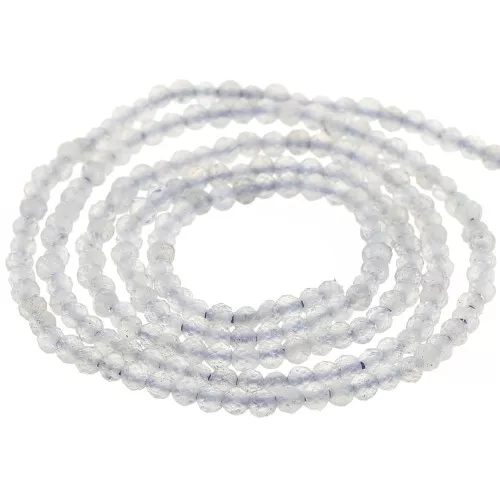 Round Faceted 2mm Gemstone Beads - Labradorite x38cm