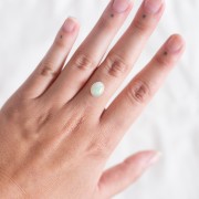 Ethiopian oval opal 9.8x8 mm - 1.85 cts