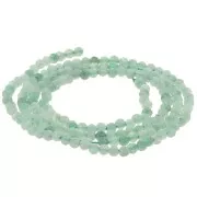 Bead Faceted round beads  2mm Green Aventurine x38cm
