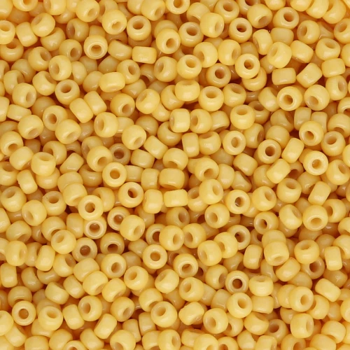 Seed beads Miyuki Duracoat 11/0 4452 - Dyed Opaque Banana x8g