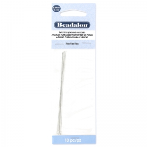 Thin twisted needles  to thread 88 mm x10