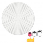 Rounde pegboard 7.8 cm for Hama beads Mini|raw }}