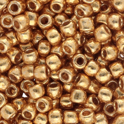 Seed beads Toho 6/0 TO6RPF557 - PF Galvanized Starlight x8g