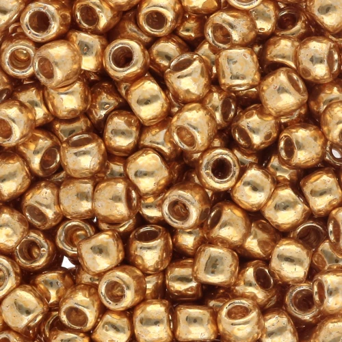 Seed beads Toho 6/0 TO6RPF557 - PF Galvanized Starlight x8g