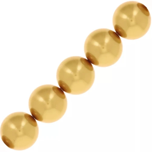 PureCrystal Pearl 5810 4 mm - Crystal Royal Gold Pearl x500