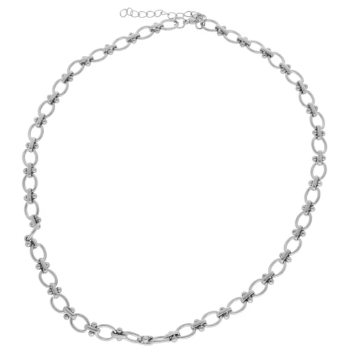 Necklace 7.5 mm - Stainless steel 304L x46cm