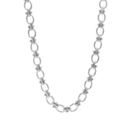 Necklace 7.5 mm - Stainless steel 304L x46cm