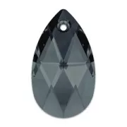 PureCrystal Tear drop 6106 16mm Graphite x1