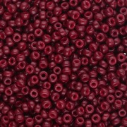 Rocaille Miyuki Duracoat 11/0 4470 - Dyed Opaque Maroon x8g|raw }}