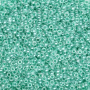 Rocaille Miyuki 15/0 536 - Aqua Green Ceylon x8g