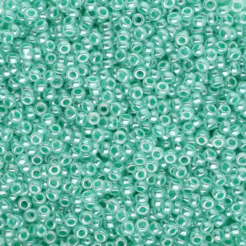 Rocaille Miyuki 15/0 536 - Aqua Green Ceylon x8g