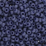 Rocaille Miyuki 8/0 2075 - Opaque Cobalt Luster Mat x8g