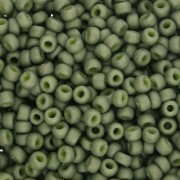 Rocaille Miyuki 8/0 2318 - Opaque Olive Mat x8g|raw }}