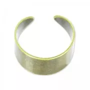 Large base Ring without loop bronze x1