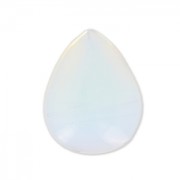 Pear shaped cabochon 18x13 mm Moon Stone|raw }}