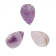 Pear shaped cabochon 18x13 mm Amethyst