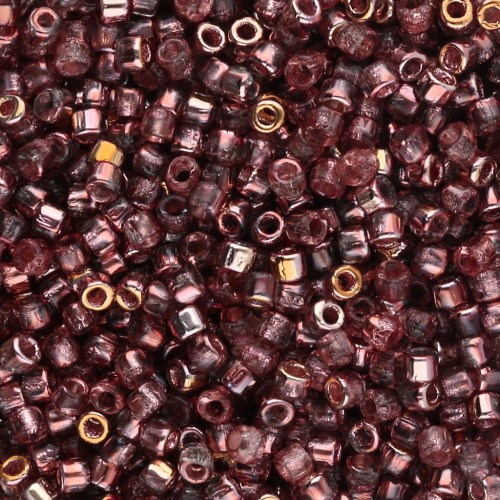 Matubo 10/0 Seed Beads, 2.1 mm - Crystal Apollo Gold, 10 g
