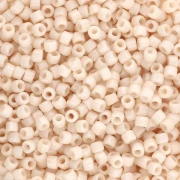 Matubo 10/0 Seed Beads, 2.1 mm - Opaque Champagne Luster, 10 g