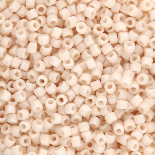 Matubo 10/0 Seed Beads, 2.1 mm - Opaque Champagne Luster, 10 g