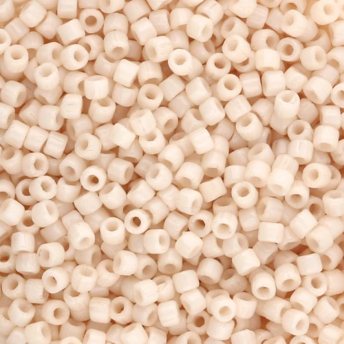 Matubo 10/0 Seed Beads, 2.1 mm - Opaque Champagne Luster, 10 g