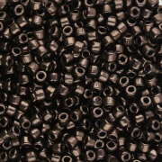 Matubo 10/0 Seed Beads, 2.1 mm - Dark Bronze, 10 g