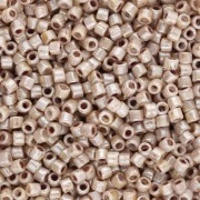 Matubo 10/0 Seed Beads, 2.1 mm - Opaque Luster Picasso, 10 g