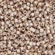 Matubo 10/0 Seed Beads, 2.1 mm - Opaque Luster Picasso, 10 g