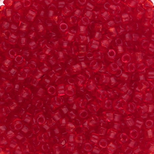 Matubo 10/0 Seed Beads, 2.1 mm - Siam Ruby, 10 g