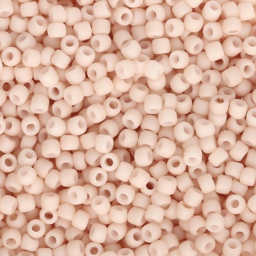 Rocaille Toho 11/0 TO11R763 - Opaque Pastel Apricot Frosted x8g