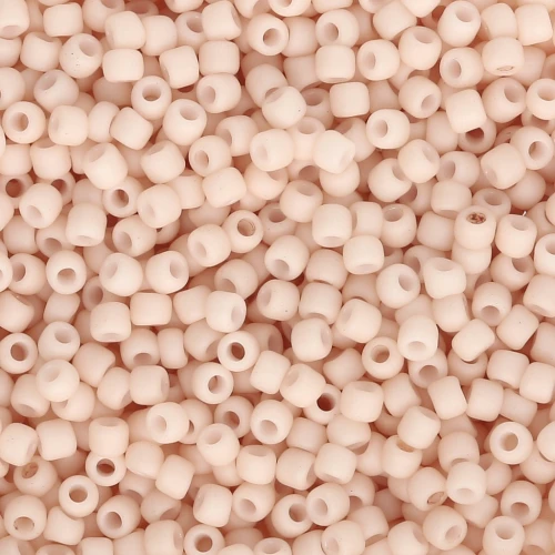Rocaille Toho 11/0 TO11R763 - Opaque Pastel Apricot Frosted x8g