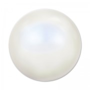 PureCrystal 5817 Cabochon 8mm Pearlescent White Pearl x1|raw }}