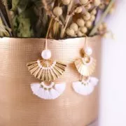 PureCrystal 5817 Cabochon 8mm Pearlescent White Pearl x1