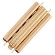 Beadslide clasp for clip-on bead weaving 30x13 mm - Gold x1