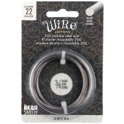 0.64 mm hard round wire - 316L stainless steel x10m|raw }}